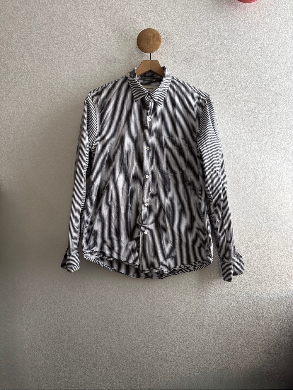Buck Mason Striped Button Down Shirt